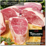 Beef Blade BOLAR BLADE WAGYU TOKUSEN marbling <=5 daging sapi SAMPIL KECIL aged whole cuts FROZEN +/-6kg (price/kg)